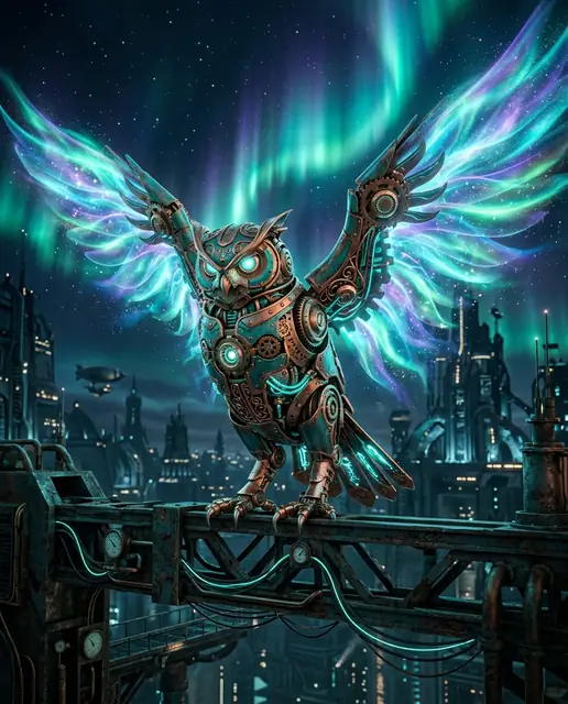 Orion the Clockwork Owl